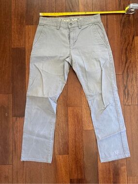 RVCA Men's Light Gray all time Chino Pants men’s size 30 x 30